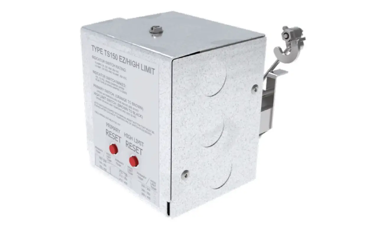 Ruskin Ts150 Firestat For Reopenable Fire And Smoke Dampers Instruction Manual