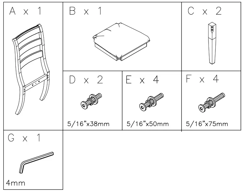 ASHLEY D677-01 Dining Room Adinton Dining Chair - 1