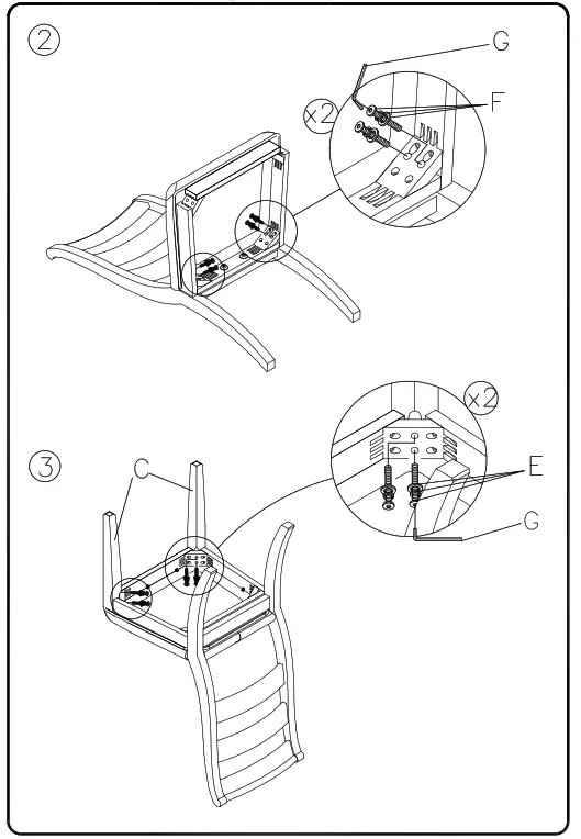 ASHLEY D677-01 Dining Room Adinton Dining Chair - 3