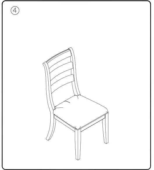 ASHLEY D677-01 Dining Room Adinton Dining Chair - 4