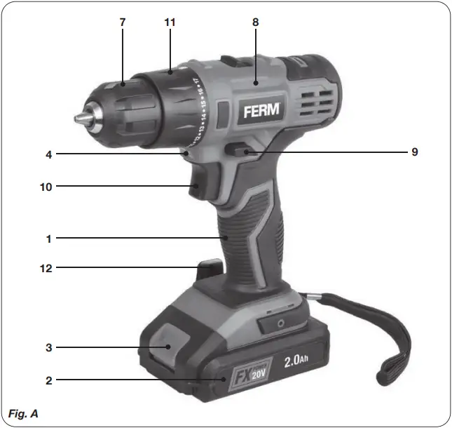 FERM CDM1164 - Fig. A