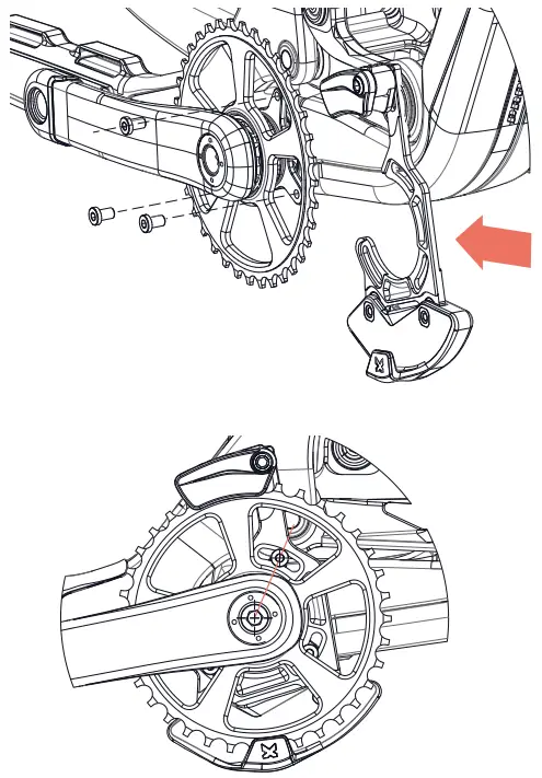 SIXPACK Millenium Stem - Mounting the chain guide