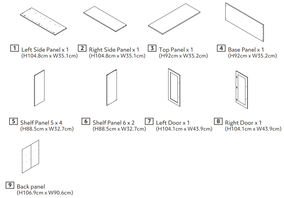 Argos Lydiard Gloss Large Shoe Cabinet - Figure 3