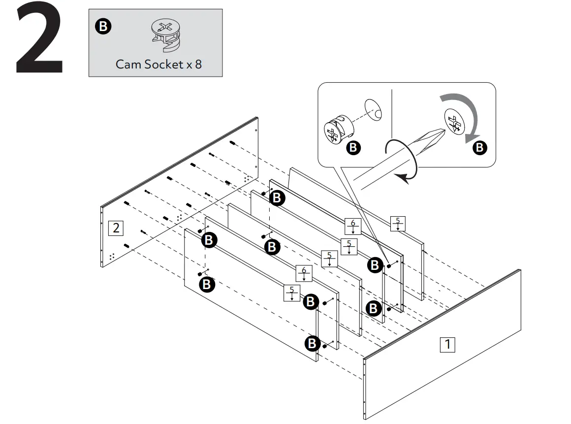 Argos Lydiard Gloss Large Shoe Cabinet - Figure 5