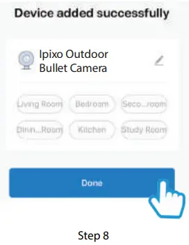 Ipixo Outdoor Bullet Camera-Add Camera8