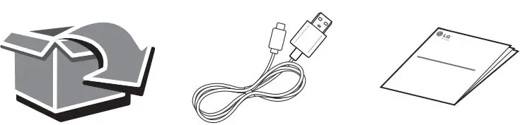 LG PL5 Portable Bluetooth Speaker User Manual - What's in the box