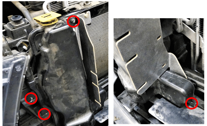 SDHQ 2019 Ram 1500 TRX Dual Behind the Grille 10 Inch Light Mount - fig 1