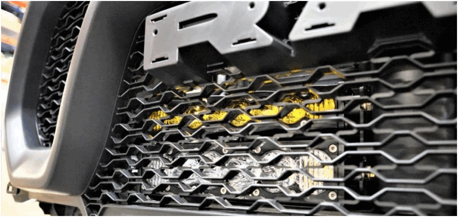 SDHQ 2019 Ram 1500 TRX Dual Behind the Grille 10 Inch Light Mount