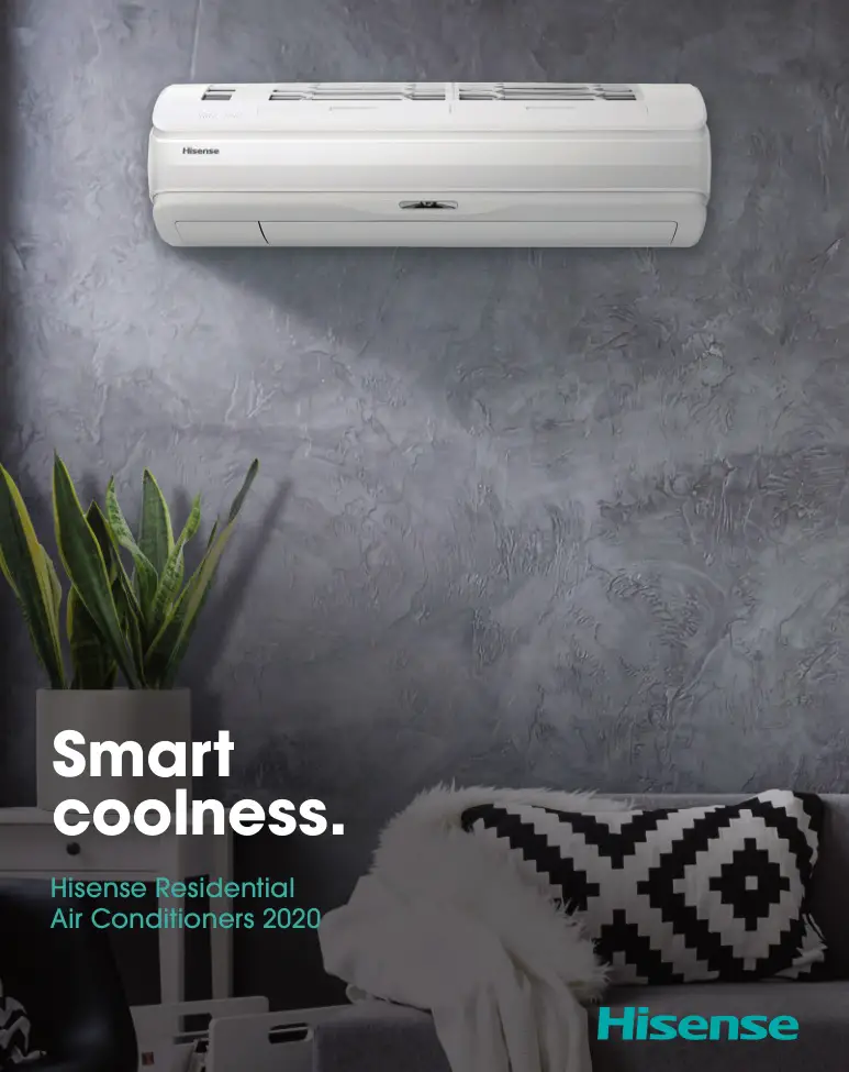 Hisense Residential Air Conditioners 2020 Catalogue