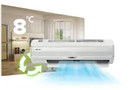 Hisense Residential Air Conditioners - 8˚C HEATING