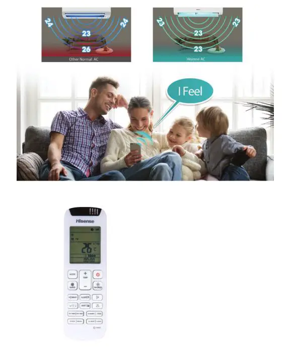 Hisense Residential Air Conditioners - I FEEL