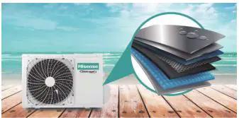 Hisense Residential Air Conditioners - MULTI ANTI-CORROSION PROTECTION