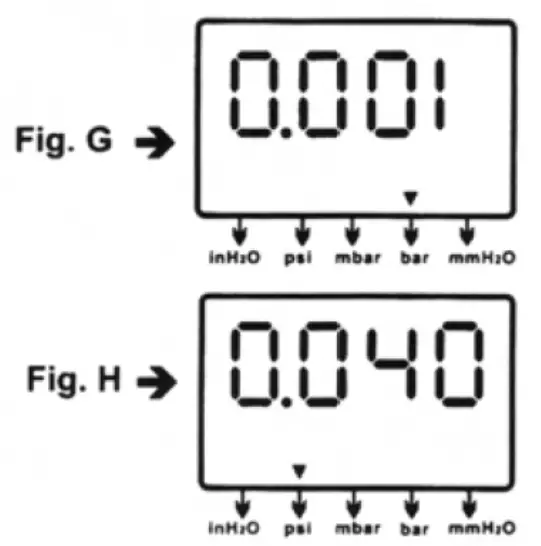 SDI 8252 Hand Held Digital Monometer - FigG