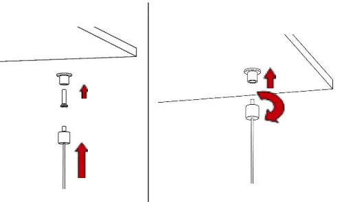 Dextra Rubix Suspended Installation - Secure suspension