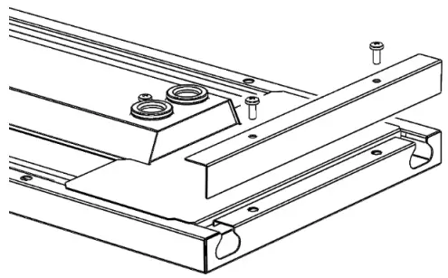 Dextra Rubix Suspended Installation - Start and End of runs