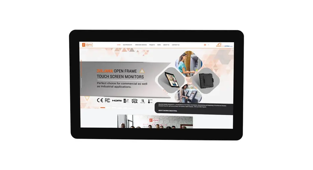 Christ Pa10010875 Touch Industrial Open Frame 15.6 Instruction Manual