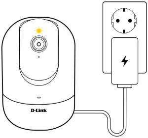 mydlink DCS-8526LH - Charging the device