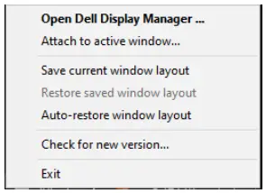 DELL S2422HZ S2722DZ Video Conferencing Monitor User Guide - DDM can help you restore application windows into their positions
