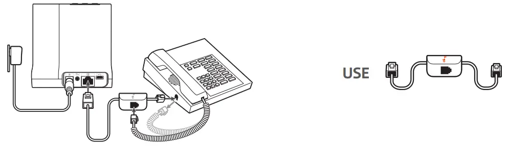 poly Savi 8210 Wireless Dect Headset System-Desk phone with2