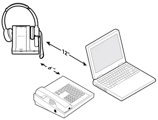 poly Savi 8210 Wireless Dect Headset System-HL10 lifter2