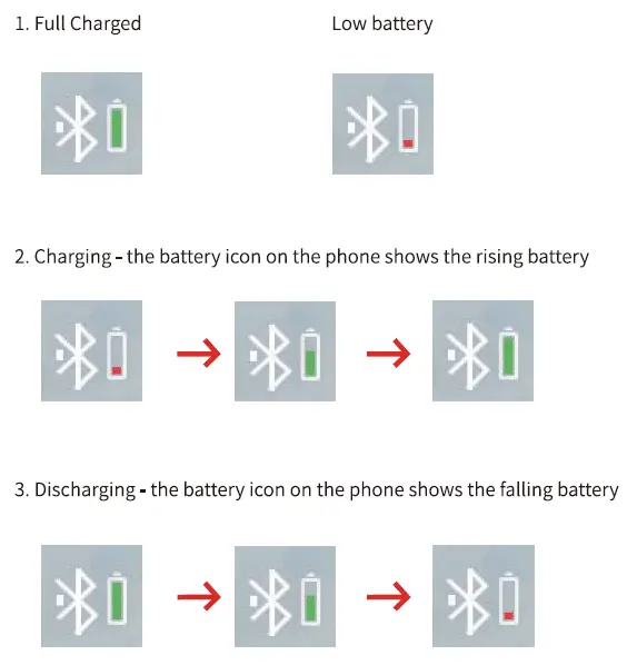 HOW TO CHECK THE REMAINING BATTERY
