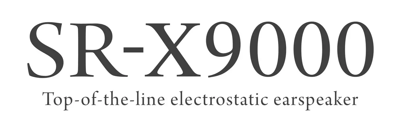 STAX SR-X9000 Flagship Electrostatic Earspeaker-- logo