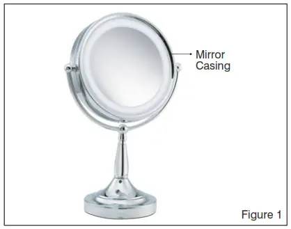 Homedics MFL-8170 Makeup Artist Stdio Mirror Instruction - Instructions for Use
