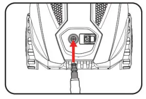 ozito HPW-2030 2030psi 1800W High Pressure Washer - High Pressure Hose 1