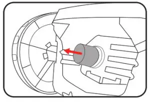 ozito HPW-2030 2030psi 1800W High Pressure Washer - Hose Adaptor 1