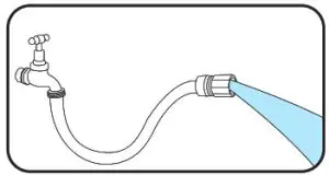 ozito HPW-2030 2030psi 1800W High Pressure Washer - Water Supply 1