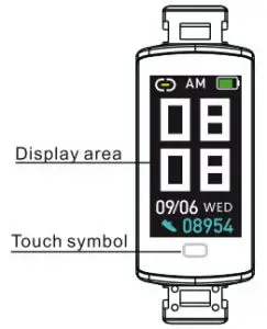 Charging of Smart Bracelet Instructions