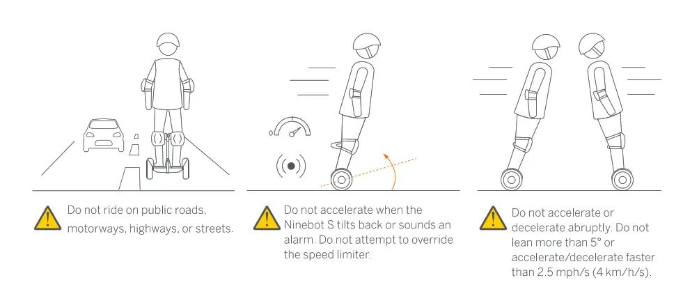 Warnings and Safe Riging instructions