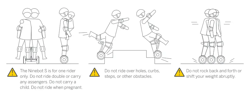 Warnings and Safe Riging instructions