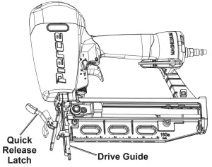Pierce 58076 16 Gauge Professional Finish Nailer - 1