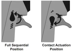 Pierce 58076 16 Gauge Professional Finish Nailer - Switchable trigger