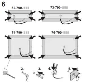 GROSSMANN 52 790 019 Basic Ceiling Light LED Anthracite - fig 5
