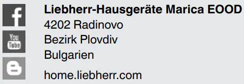 LIEBHERR SGNEF4335 Frost Vertical Freezer User Guide - Social Media