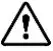 LIEBHERR SGNEF4335 Frost Vertical Freezer User Guide - Warning or Caution icon