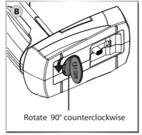 TURBO RACING B096LK3HS5 1 76 Remote Control Car - Transmitter battery installation 2