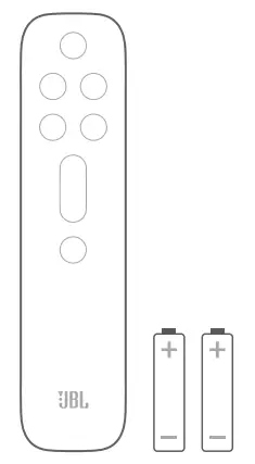 JBL BAR 21 DEEP BASS 21 Channel Soundbar Owners - Remote