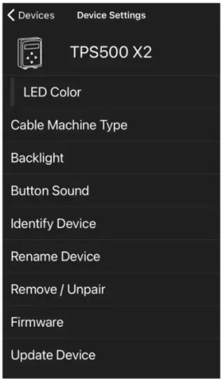 Pairing X2 devices with the app