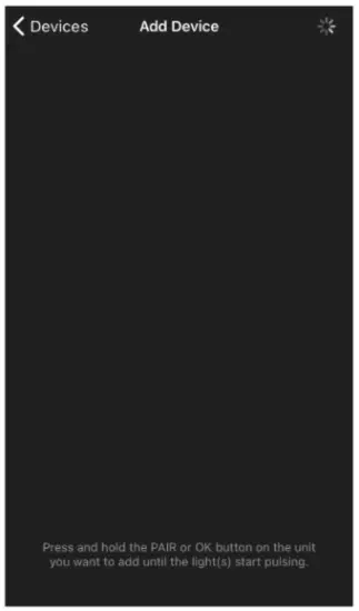Pairing X2 devices with the app