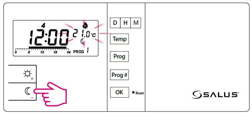 SALUS 091FLRFv2 Digital Programmable Thermostat-17