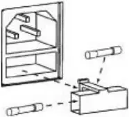 beamZ 153.685 LED - Replacing the Fuse