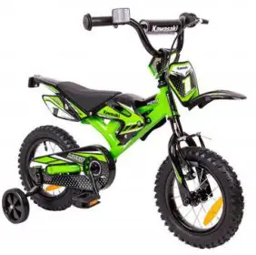 a motorcycle parked on a dirt road