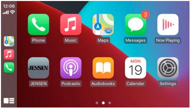 JENSEN J1CA7 Multimedia Receiver User Guide - CarPlay Operation