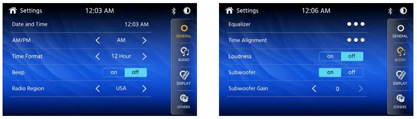 JENSEN J1CA7 Multimedia Receiver User Guide - General Operation