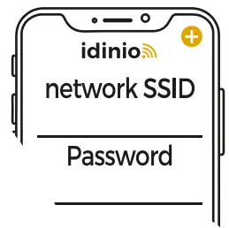 Select the right 2.4 GHz Wifi network
