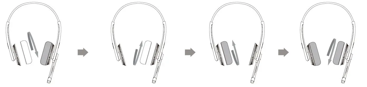 Yealink UH34 Dual Wired Headset fig 5