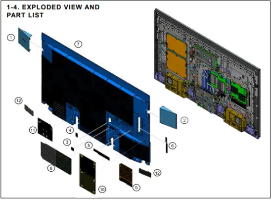Exploded View and Part List